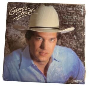 George Strait Something Special Vinyl Album, The Chair Country, 80s, Near Mint